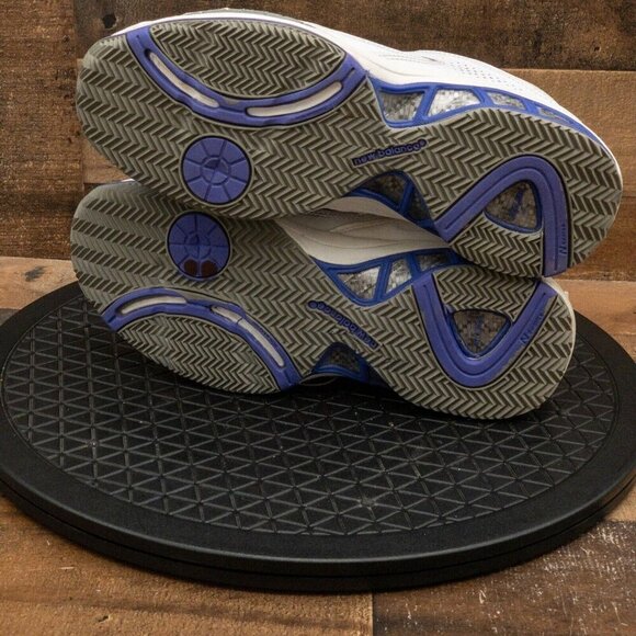 NEW BALANCE 806 WOMENS ATHLETIC SHOES WHITE LEATHER RUNNING WALKING SIZE 11D - Picture 4 of 9